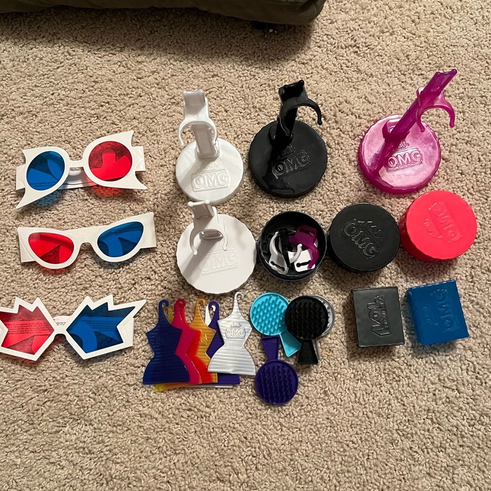 Colorful OMG Accessories Set